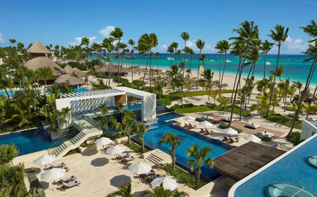 Bavaro Beach aerial — Punta Cana resort
